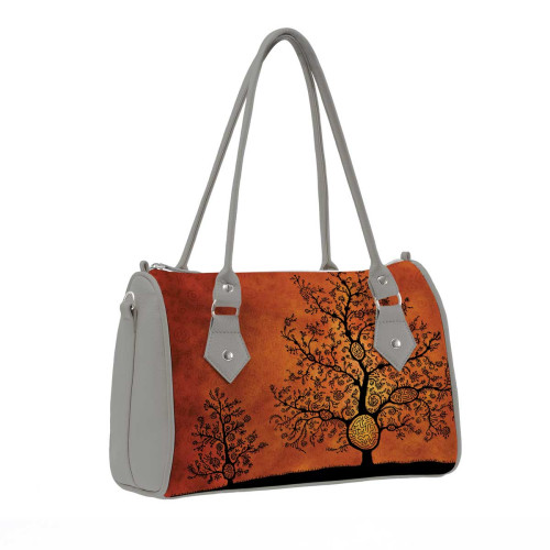 Сумка на руку BG13 «Дерево лабиринт»