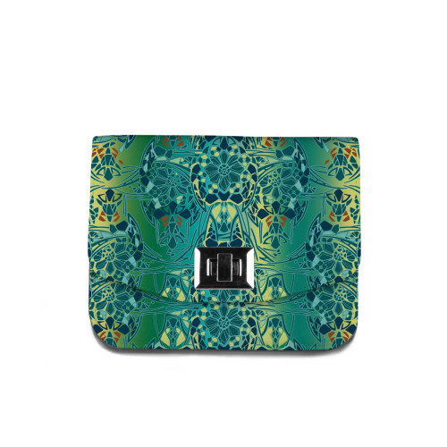 Сумка кросс-боди, BG59 «Мозаика оливковая»