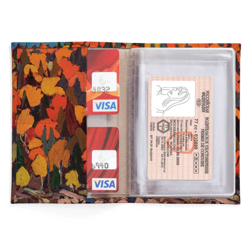 Обложка для автодокументов, AUT2 «Autumn Foliage»