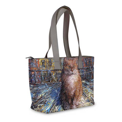 Сумка тоут, BAG2 «Рыжий кот»