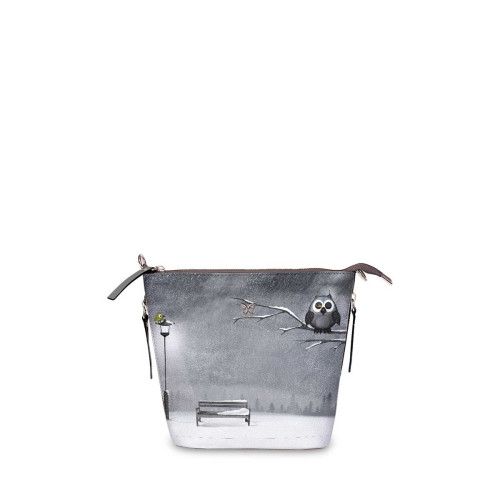 Сумка кросс-боди BAG8 «Owl & bird»