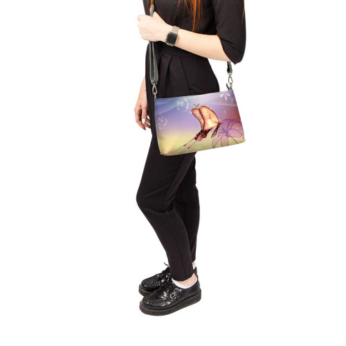 Сумка шолдер, BAG3 «Бабочка 6»