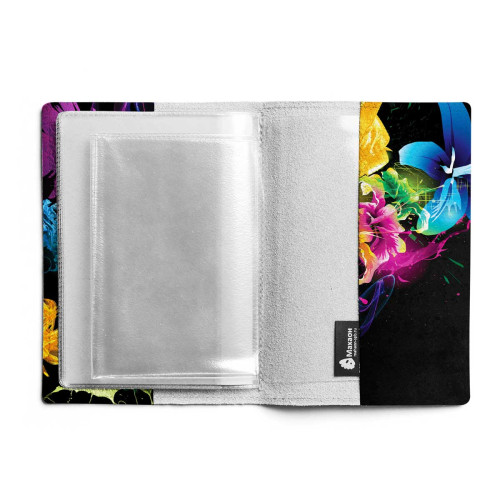 Обложка для автодокументов, AUT1 «Flowers»