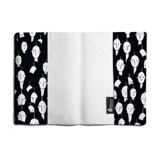 Обложка для паспорта, PAS1 «Black faces»