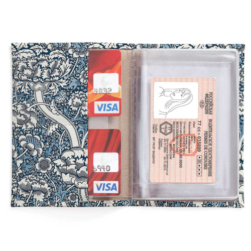 Обложка для автодокументов, AUT2 «William Morris 7»