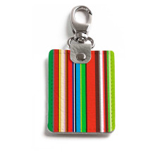 Брелок (Прямоугольный ) TRI1 «Полоски»