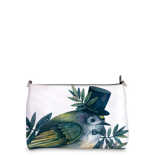 Сумка шолдер, BAG3 «bird08»