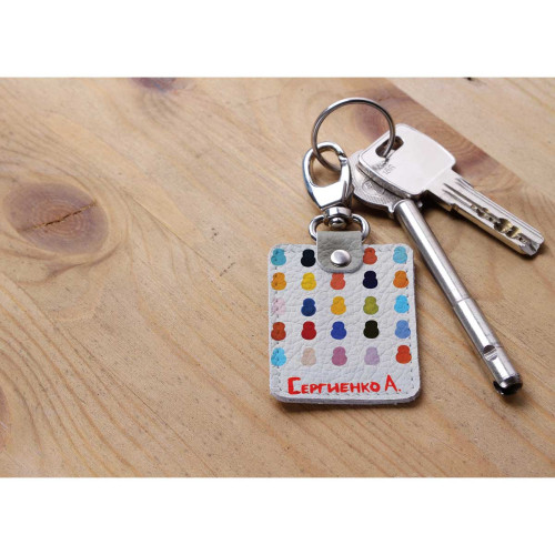 Брелок (Прямоугольный ) TRI1 «Матрешки»