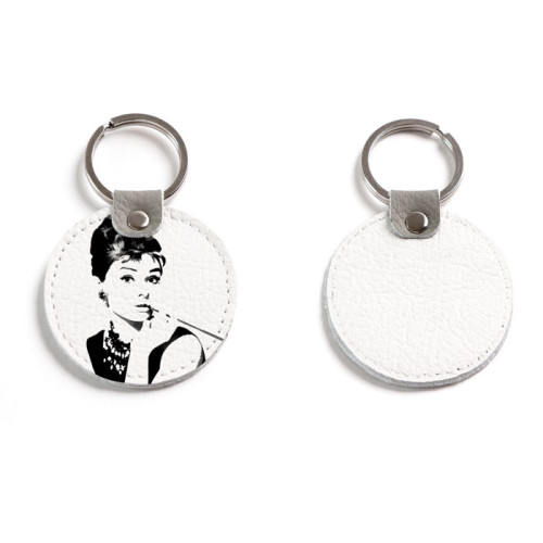 Брелок (Круглый) TRI4 «Audrey Hepbern»