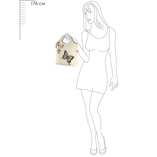 Сумка тоут BAG4 «Бабочка 5»