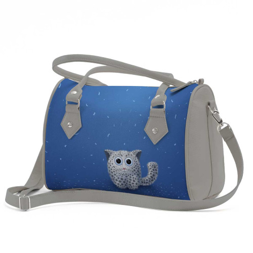 Сумка на руку BG13 «Snow leopard»
