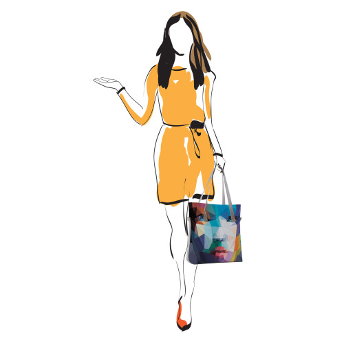 Сумка тоут BAG9 «Geometry»