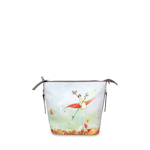 Сумка кросс-боди BAG8 «Маки»