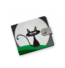 Кошелек мини PRS8 «Кот с луной»