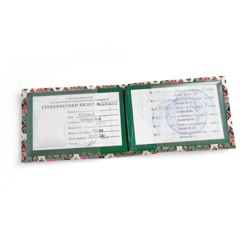 Обложка для студенческого билет STD1 «Diamond»