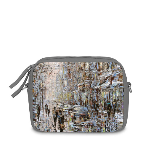 Сумка кросс-боди BG47 «Ранний вечер на петербургской улице»