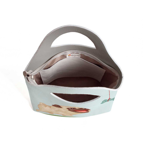 Сумка тоут BAG4 «Dog with bone»