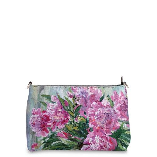 Сумка шолдер, BAG3 «Пионы 2»