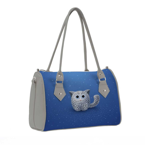 Сумка на руку BG13 «Snow leopard»