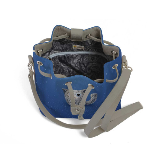 Сумка на плечо BG16 «Snow leopard»