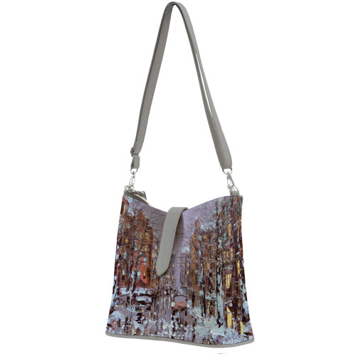 Сумка на плечо BG12 «Зимний Петербург»