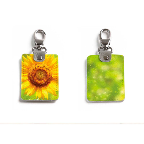 Брелок (Прямоугольный ) TRI1 «Sunflower»