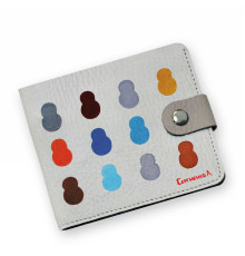 Кошелек мини PRS8 «Черные матрешки»