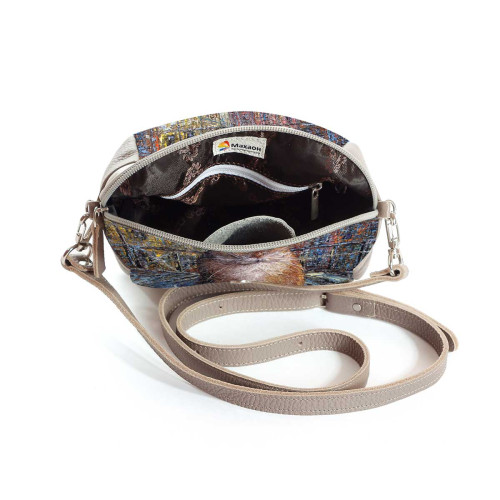 Сумка кросс-боди BAG6 «Рыжий кот»