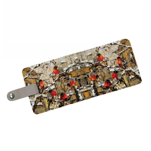 Кошелек мини PRS8 «Снегири»