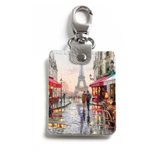 Брелок (Прямоугольный ) TRI1 «Париж»