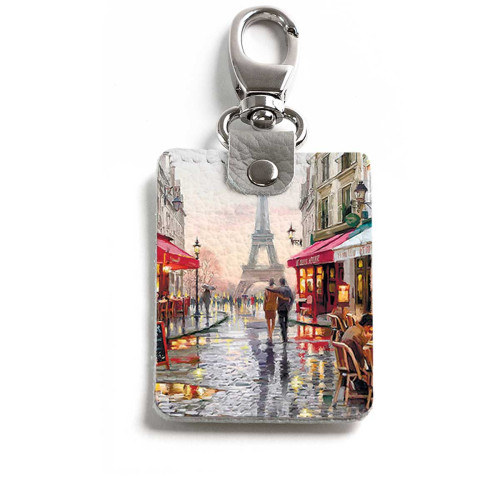 Брелок (Прямоугольный ) TRI1 «Париж»