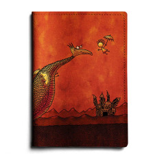 Обложка для автодокументов, AUT1 «Барышня и дракон»