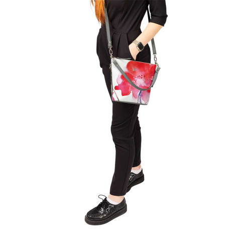 Сумка кросс-боди BAG8 «Roses»