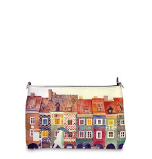 Сумка шолдер, BAG3 «The city watercolor»