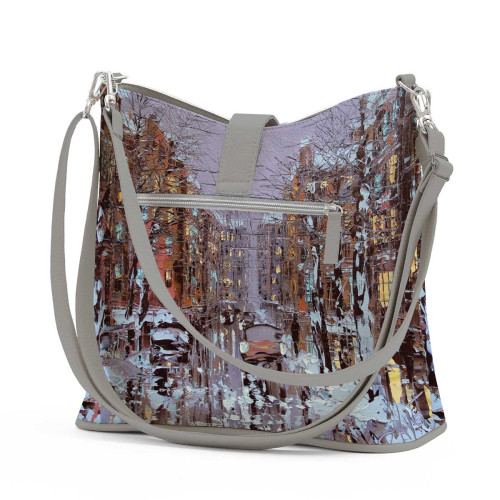 Сумка на плечо BG12 «Зимний Петербург»