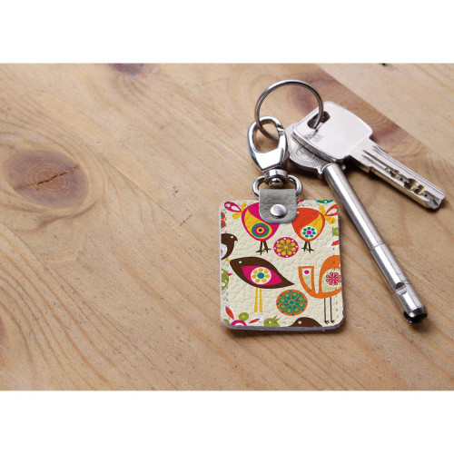 Брелок (Прямоугольный ) TRI1 «Birds»