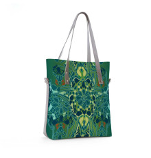 Сумка тоут BAG9 «Мозаичные цветы»