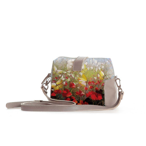 Сумка кросс-боди BAG6 «Полет над маковым полем»