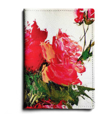 Обложка для паспорта, PAS1 «Букет роз»