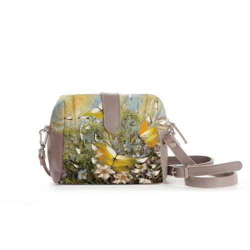 Сумка кросс-боди BAG6 «Полет над цветами и травами»
