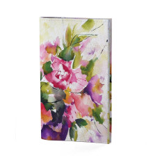 Портмоне PRS3 «Watercolor flowers in vase»