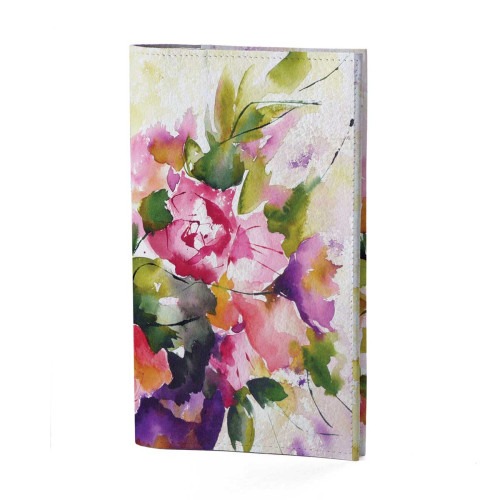 Портмоне PRS3 «Watercolor flowers in vase»
