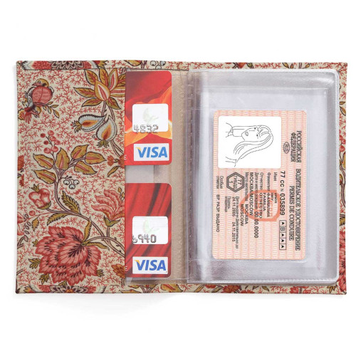 Обложка для автодокументов, AUT2 «Fleurs»