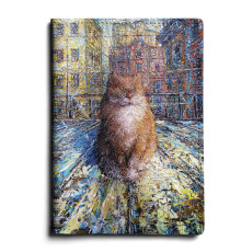 Обложка для паспорта, PAS1 «Рыжий кот»