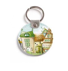Брелок (Круглый) TRI4 «Игрушечный город»