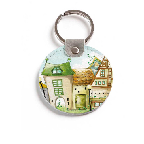 Брелок (Круглый) TRI4 «Игрушечный город»