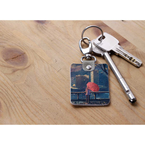 Брелок (Прямоугольный ) TRI1 «Art gorod»