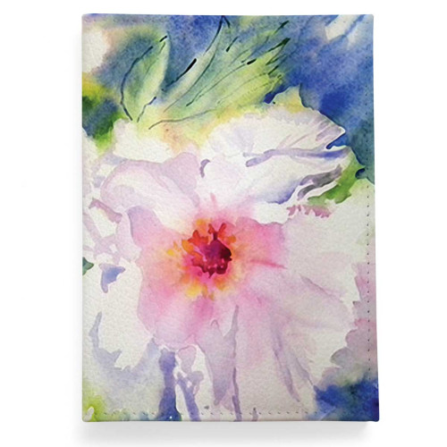 Обложка для паспорта, PAS2 «Two peonies»