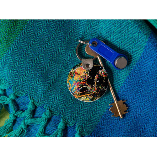 Брелок (Круглый) TRI4 «Burst of Color»