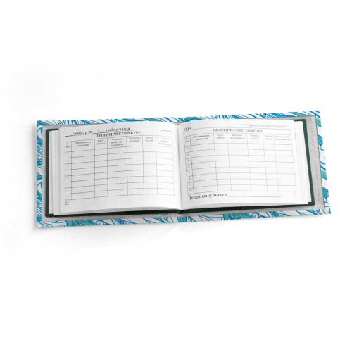 Обложка для зачетной книжки ZTK1 «Волны»